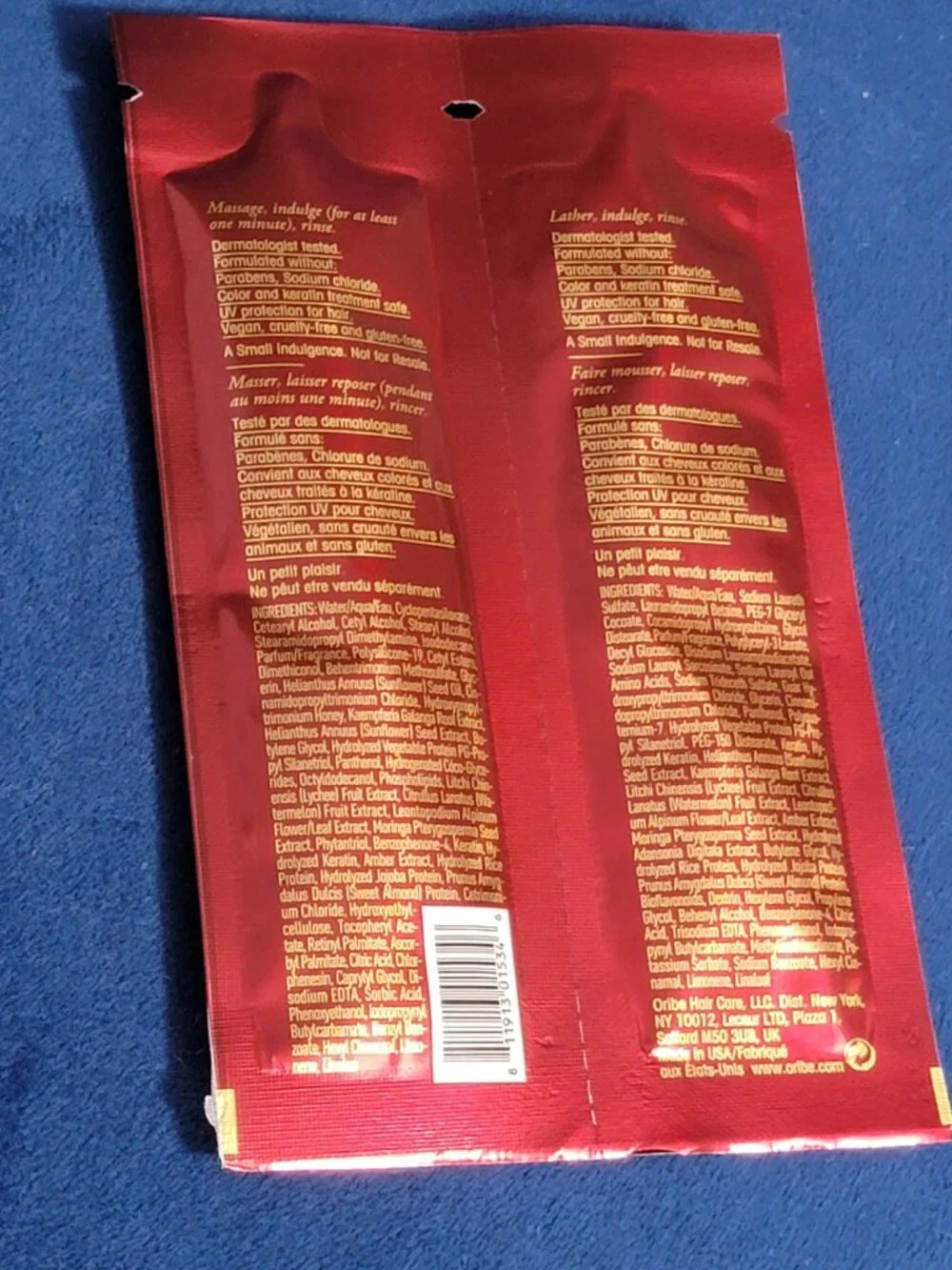 Oribe Hair Samples